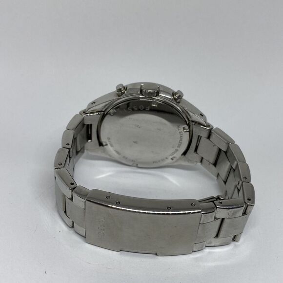 Fossil Decker ES2681 Women Silver Stainless Steel Analog Dial Quartz Watch JK711 - Picture 10 of 12